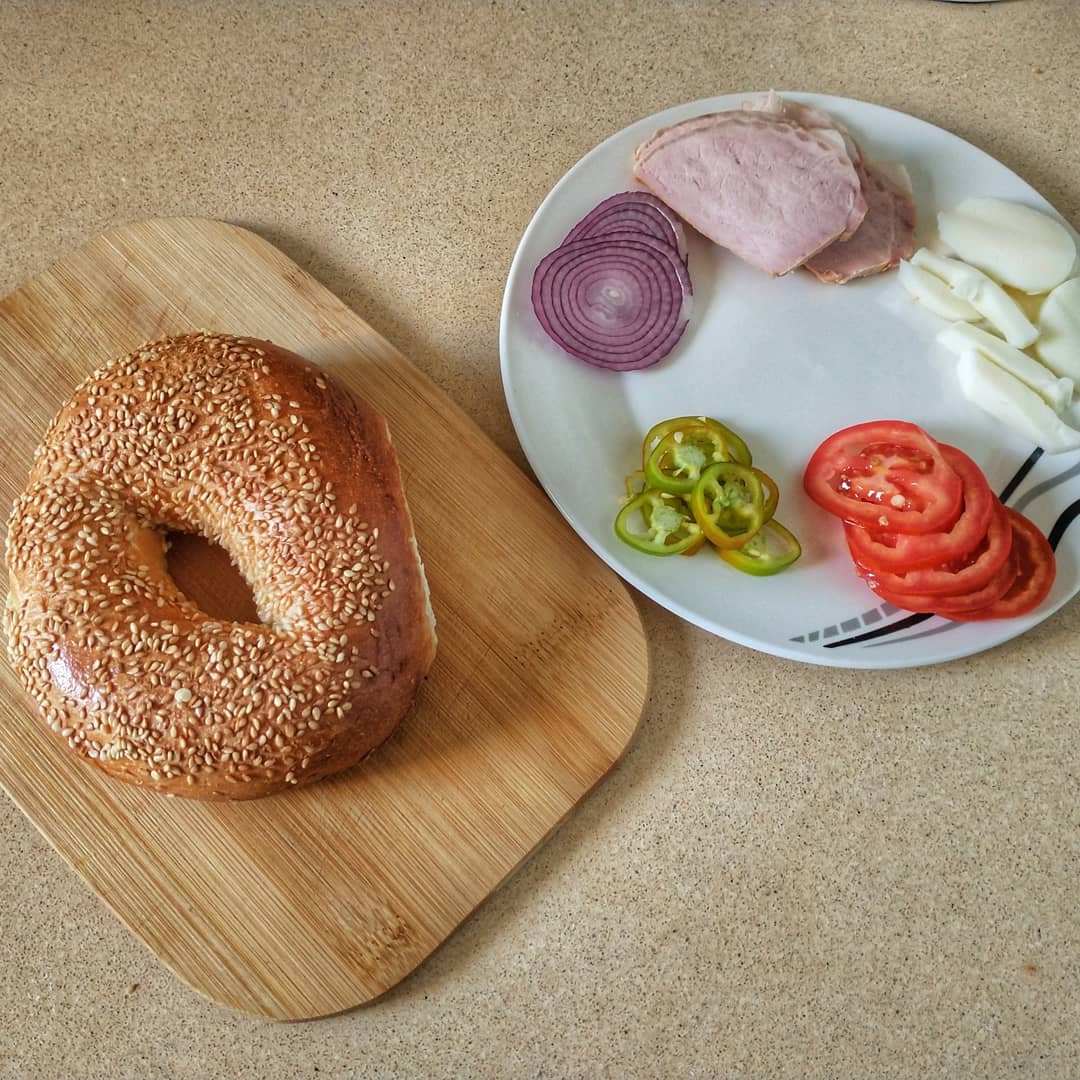 Bagel20sandwich20meal20prep.jpg Cinnamon Raisin Bagels - Image 1